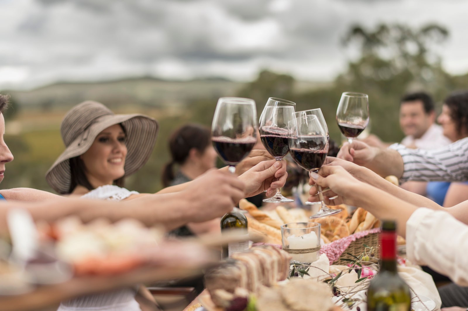 Wine, Food, and Art 