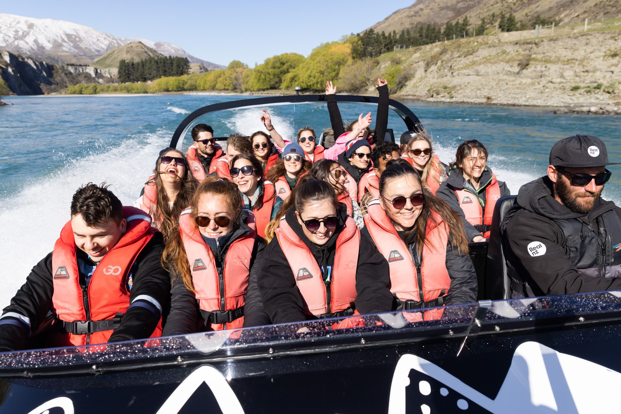 Jet Boating in Queenstown Discount Go Orange Backpacker Deals
